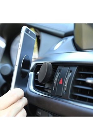 Araç İçi Mıknatıslı Telefon Tutucu - Oto Manyetik Telefon Tutucu - Oto Telefon Tutucu -Telefon Tutma