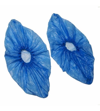 Tek Kullanımlık Kalın Galoş - Mavi - 1 Kg. - Ort. 750 Adet - Paket