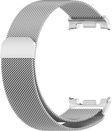 Galaxy Watch 8 / Watch 8 Classic (40 mm / 44 mm / 46 mm) Uyumlu Manyetik Milanese Mesh Hasır Paslanmaz Çelik Kordon – Unisex