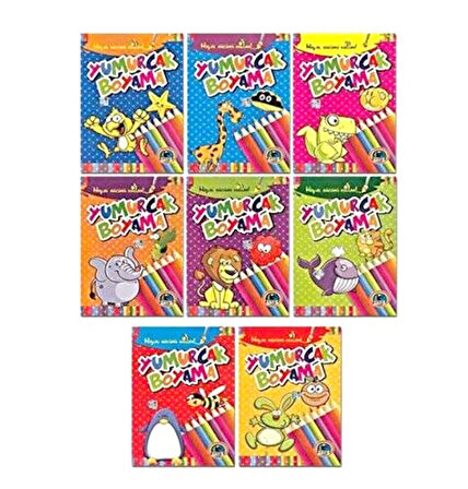 Karatay Çocuk Yumurcak Boyama Kitabı 64 sayfa Karışık - 2 adet