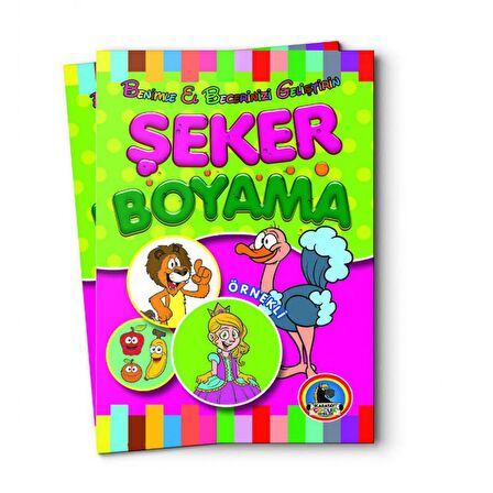 Karatay - Şeker Boyama 128 Sayfa 19X27