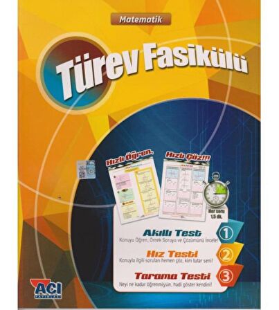 Açı - Matematik Fasikül Türev Kitabı