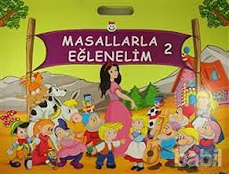 Şiir Çocuk - Masallarla Eğlenelim -2 Dev Hikaye Seti