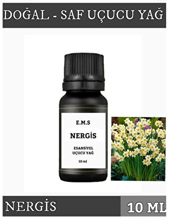 NERGİS Uçucu Yağ Buhurdanlık Esansı Oda Kokusu DİFÜZÖR Uçucu Esansiyel Yağ Buhur Yağı 10 ML.