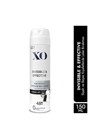 XO Deo 150ml Women Invisible & Effective (2 Lİ SET)