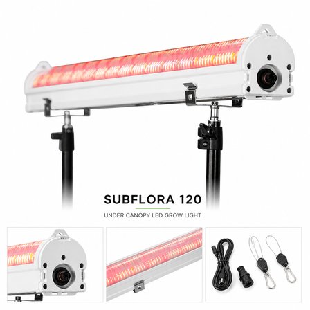 SonicPro Subflora 120 Under Canopy Bitki Yetiştirme LED Aydınlatma 120W Tripod Ayaklı