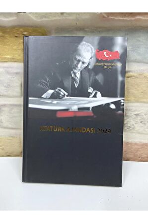 17x24 2024 Atatürk Ajanda Yıllık Atatürk Ajandası