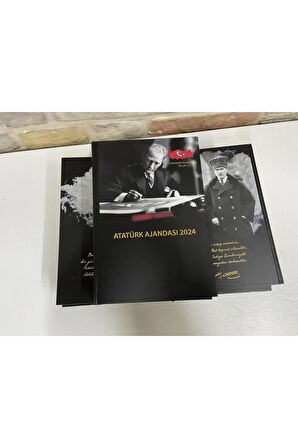 17x24 2024 Atatürk Ajanda Yıllık Atatürk Ajandası