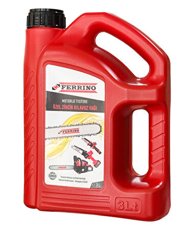 Ferrino Motorlu Testere Kılavuz Zincir Yağı 3 Litre