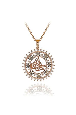 Kartanesi Tuğra Kolye 925 Ayar Gümüş