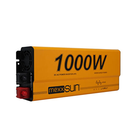 Mexxsun Tam Sinüs UPS (Remote Ekran) 12V 1000W