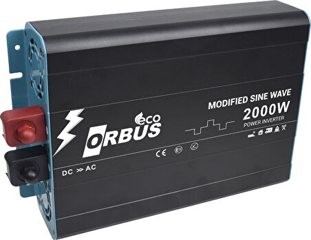 Orbus Eco Modifiye Sinüs 24V 1200W İnverter