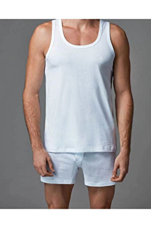 Erkek Beyaz 2 Li Atlet ES017Y0260