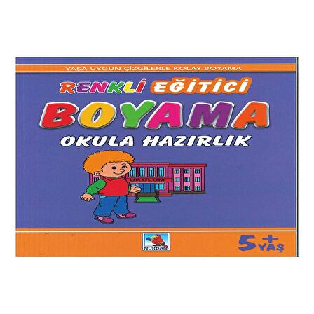 Renkli Eğitici Boyama 5+ Yaş