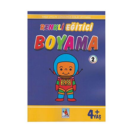 Renkli Eğitici Boyama 2 - 4+ Yaş