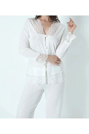 Kadın Ekru Penye Kutulu 6'lı Gelin Çeyiz Seti 9ROZELT620