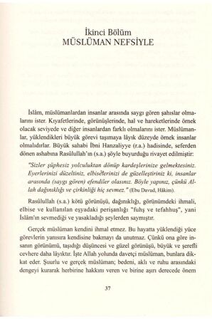 Kur'an Ve Sünnete Göre Müslüman Şahsiyeti, Prof. M. Ali Haşimi, Risale