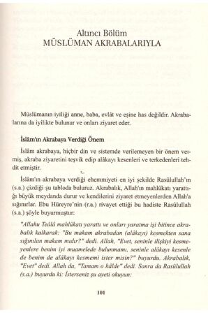 Kur'an Ve Sünnete Göre Müslüman Şahsiyeti, Prof. M. Ali Haşimi, Risale