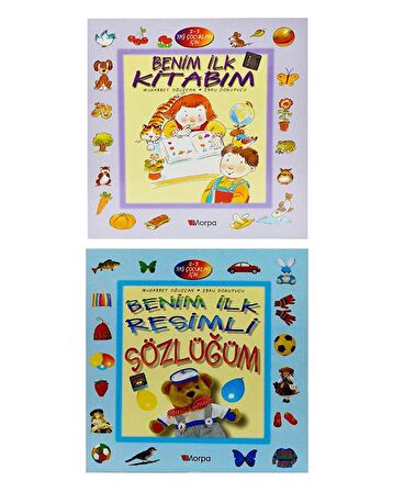 2-3 Yaş Benim İlk Kitaplarım Serisi 2 Kitap (Morpa Yayınları)