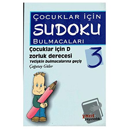 Çocuklar İçin Sudoku Bulmacaları 3