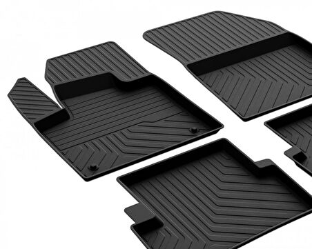 Peugeot 3008 Access Ferrous 4D Havuzlu Kauçuk Paspas 2016 ve Üstü