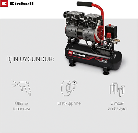 Einhell TE-AC 110/6 Silent Plus, Sessiz Hava Kompresörü