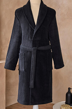 Özdilek Colourist Şalyaka Bornoz Siyah XL