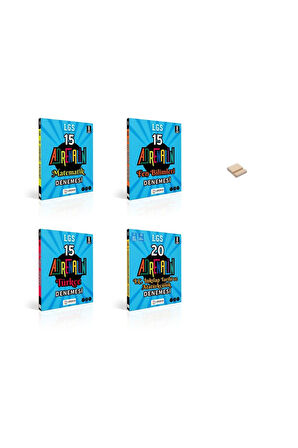 LGS 8. Sınıf Matematik Fen Türkçe ve İnkılap 4lü Branş Denemeleri