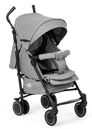 Maxi Taxi Floki Tam Yatar Baston Bebek Arabası - Gri