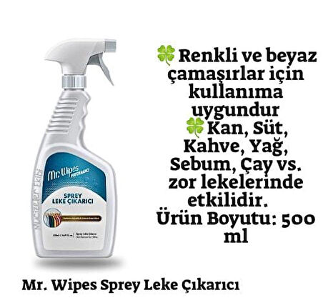 Mr wipes süper 5'li temizlik seti