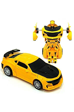 Oyuncak Robota Dönüşen Araba Transformers Oyuncak Robot Araba Çek Bırak