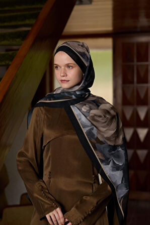 Winter Bloom Qupra Şal 30002