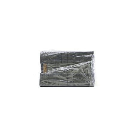Bambu 2 Bolmeli Camasir Sepeti (Dikdortgen) 52X32X63 Cm Gri