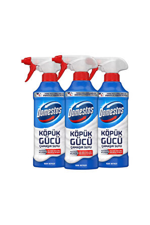 Domestos Köpük Gücü Köpük Çamaşır Suyu Beyaz Sabun 450 ml x3
