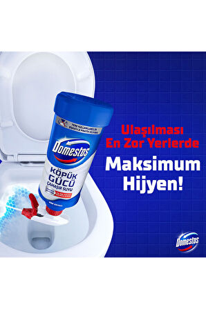 Domestos Köpük Gücü Köpük Çamaşır Suyu Beyaz Sabun 450 ml x3
