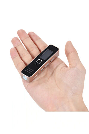 Dijital Ses Kaydedici KB65 Ses Diktafon Mp3 Çalar USB Bellek 16Gb