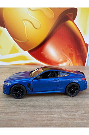 BMW M8 Diecast Model Araba Çekbırak Lisanslı 1:34 Ölçek Bmw M8 Diecast,metal Model Oyuncak Araba