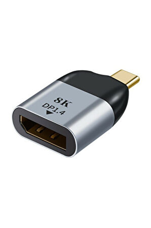 Pmr 8K DP1.4 Type c Displayport Çevirici Adaptör