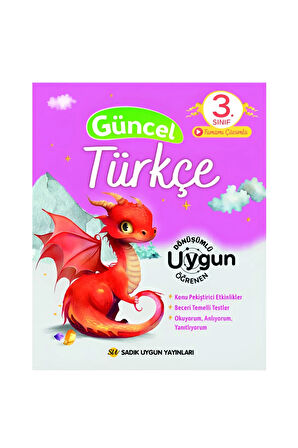 Sadık Uygun 3.Sınıf Güncel Türkçe Kitabı