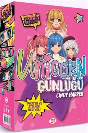 Unicorn Günlüğü - Pembe Günlük / Cindy Harper
