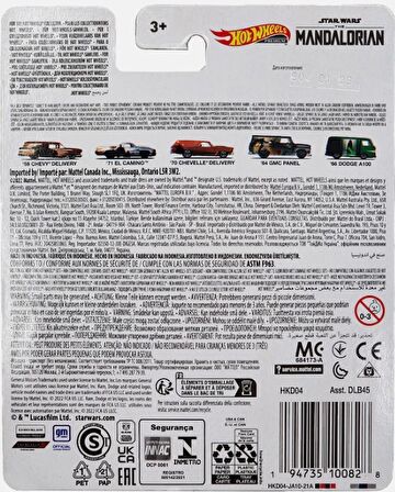 HOT WHEELS '70 Chevelle Delivery Pop Culture Mandalorian Premium - HKD04
