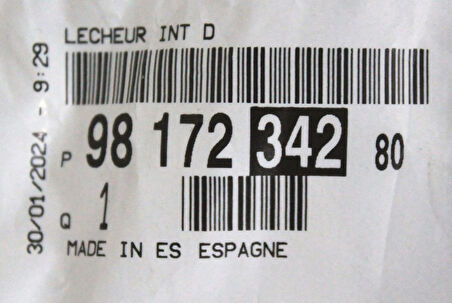 Psa Cam Iç Yalıtım Fitili Oem 9817234280 Peugeot 306 406 Citroën Xsara