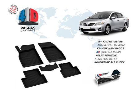 COROLLA 4D HAVUZLU PASPAS 2002 2003 2004 2005 2006 2007