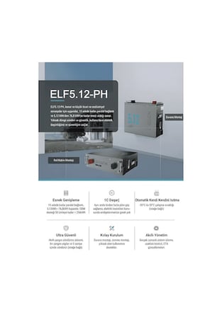 Exelon 51.2v 100ah Lityum Akü