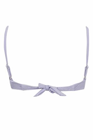 DeFacto Fall in Love Regular Fit Simli Kumaş Bikini Üstü B0382AX23HSPR33