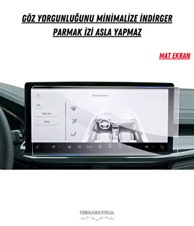 Ford Focus 2023-2024 Navigasyon ve Multimedya Uyumlu Mat Ekran Koruyucu