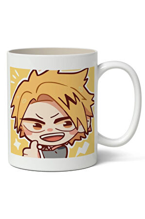 My Hero Academia Denki Avatar Anime Temalı Beyaz Kupa Bardak Sevgiliye Arkadaşa Hediye