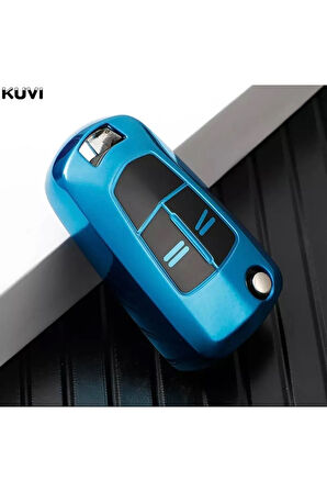 Opel Zafira B Anahtar Kılıfı Mavi Renk