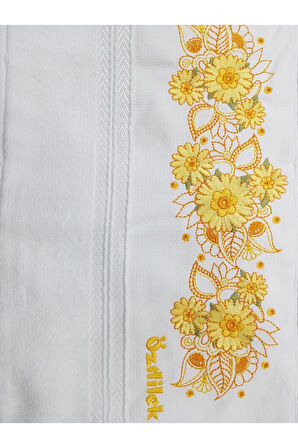 Özdilek Açelya Nakışlı Çeyizlik Havlu- 6 Adet M-4