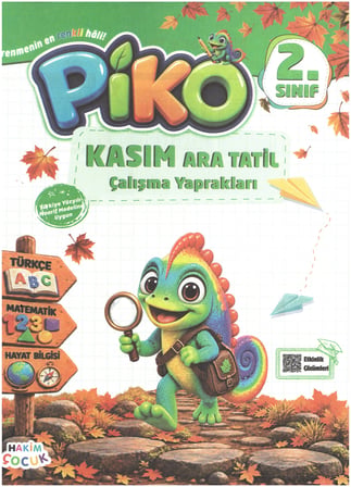 2. Sınıf Maarif Model Kasım Ara Tatili Çalışma Yaprakları Karekod Çözümlü (Hikaye Kitabı Hediyeli)